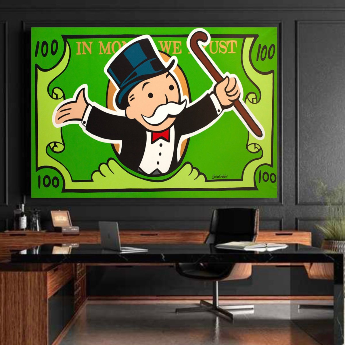 100 Dollars por Javier Andrés