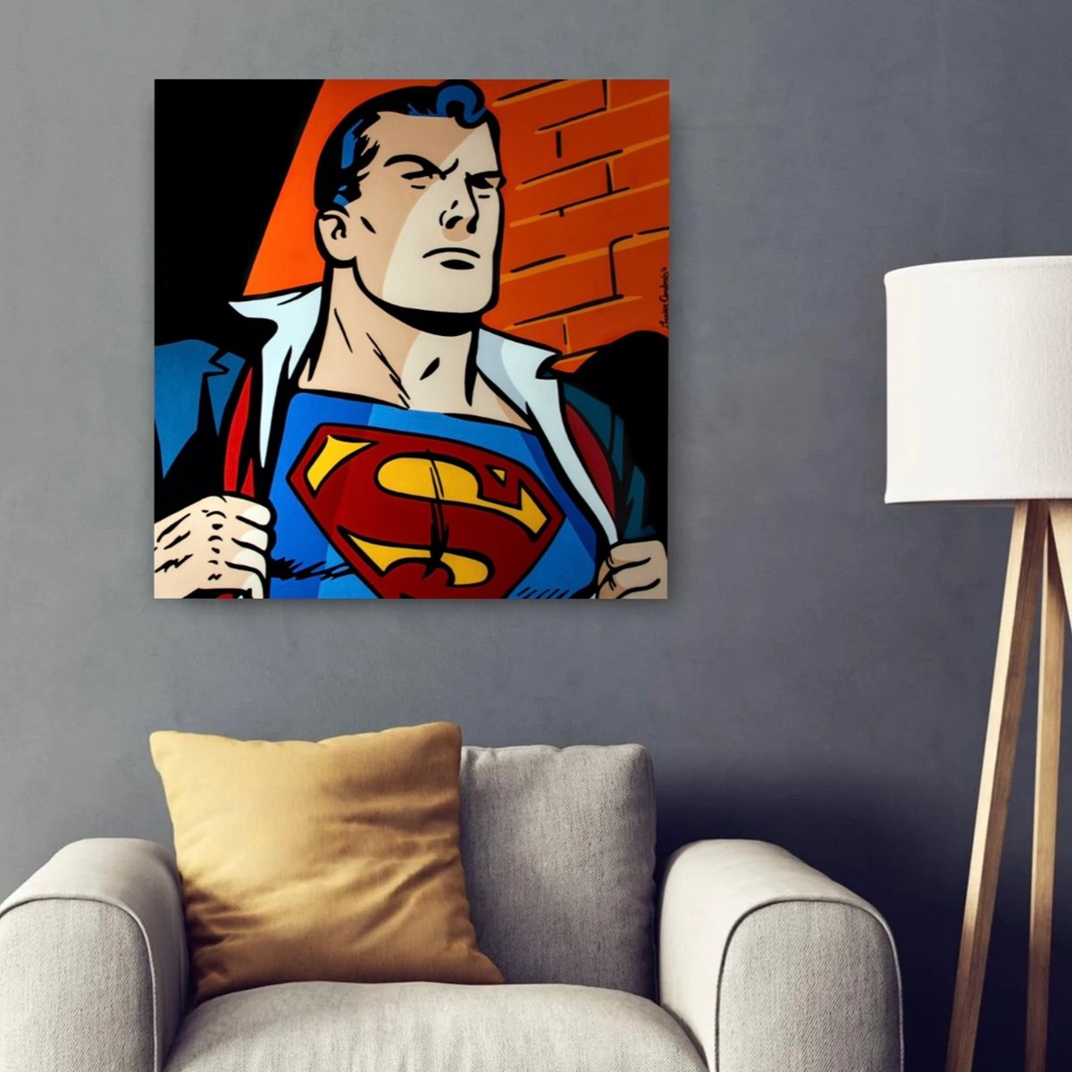 Superman 1984 por Javier Andrés