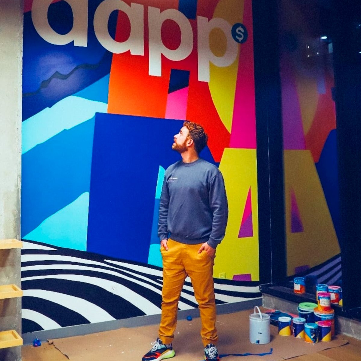 Mural Dapp Hotel Selina