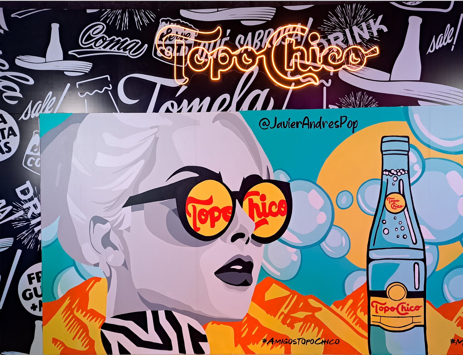 Mural Fashion Week Topo Chico