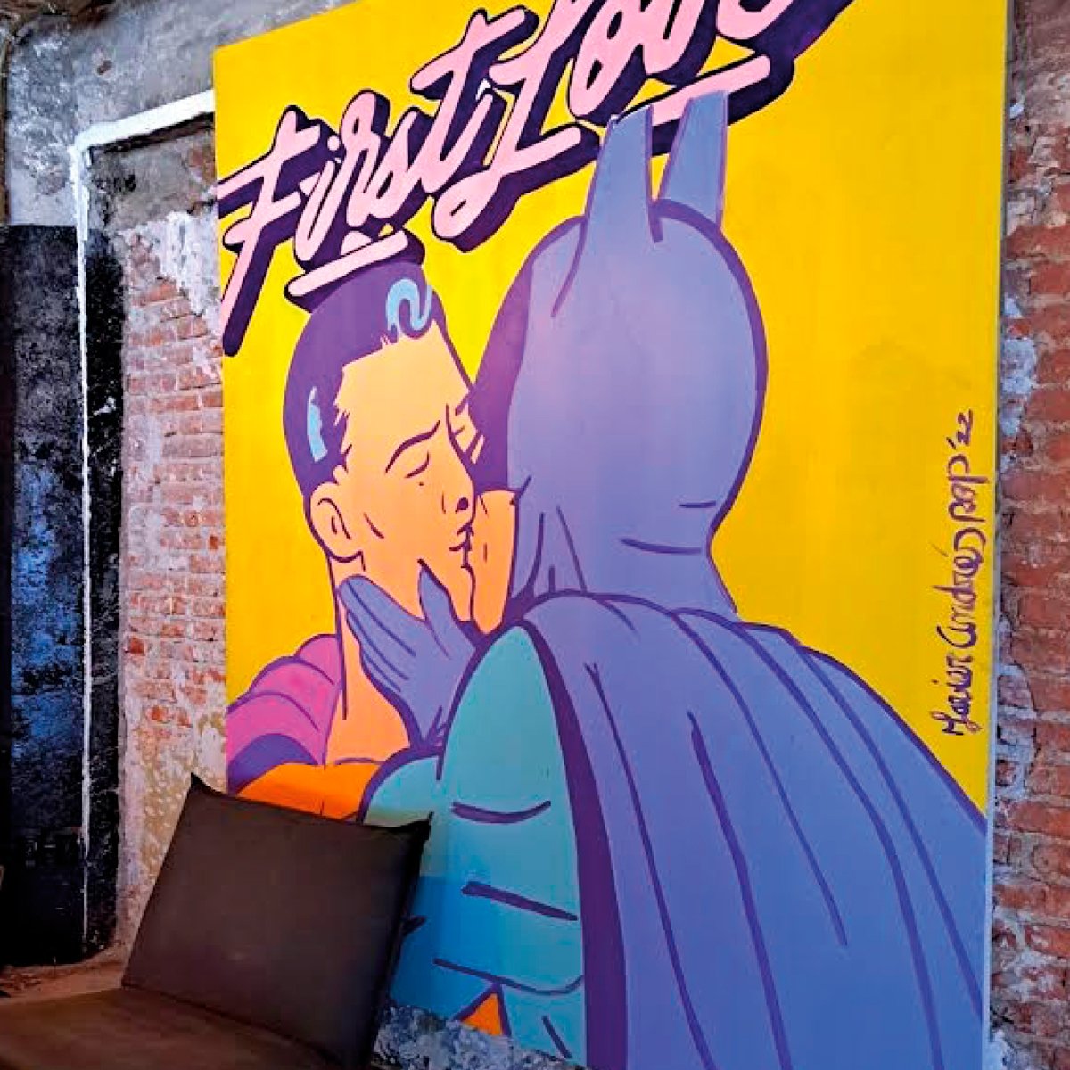 Mural First Love Hotel Selina