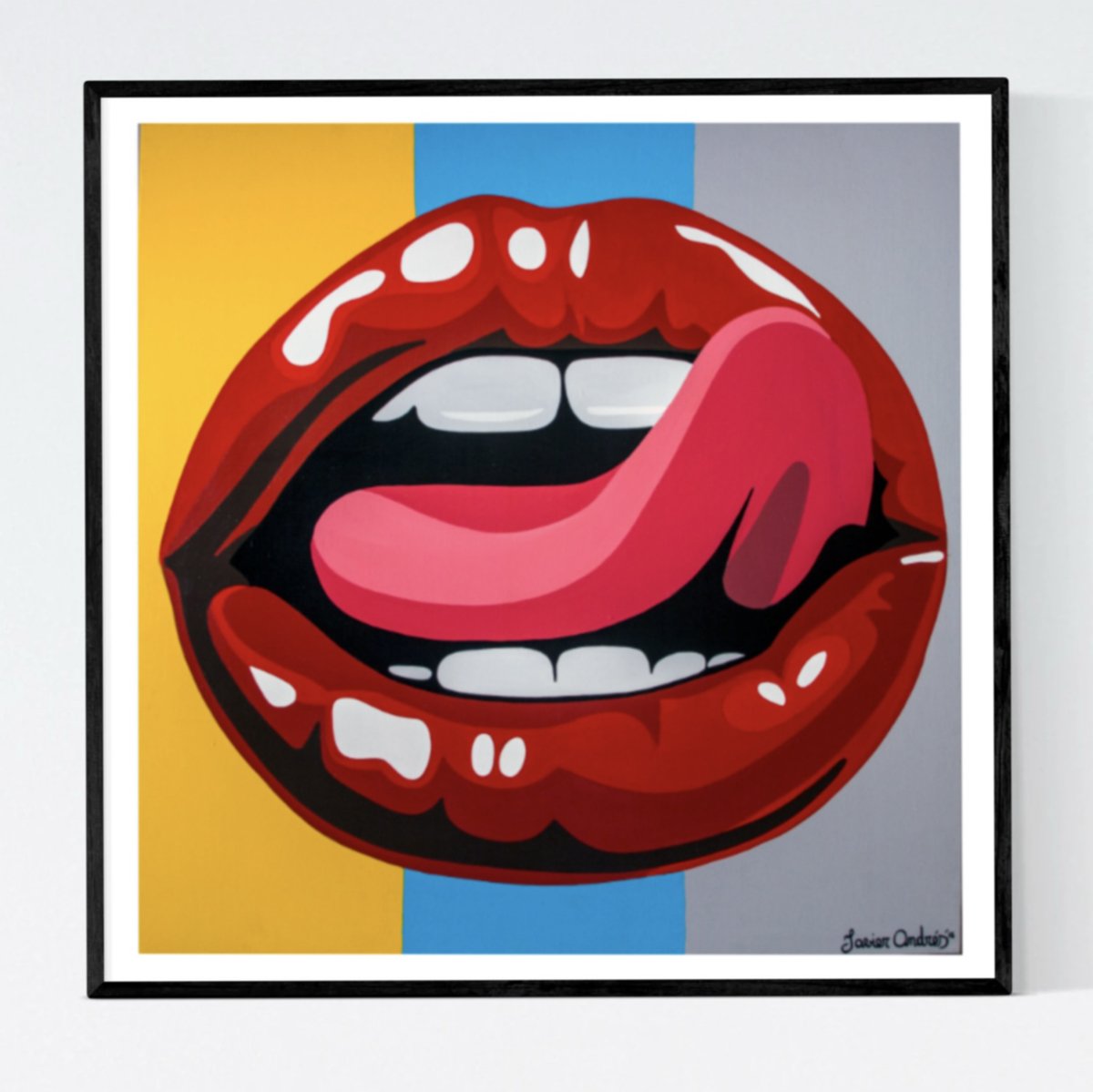 Red Lips por Javier Andrés