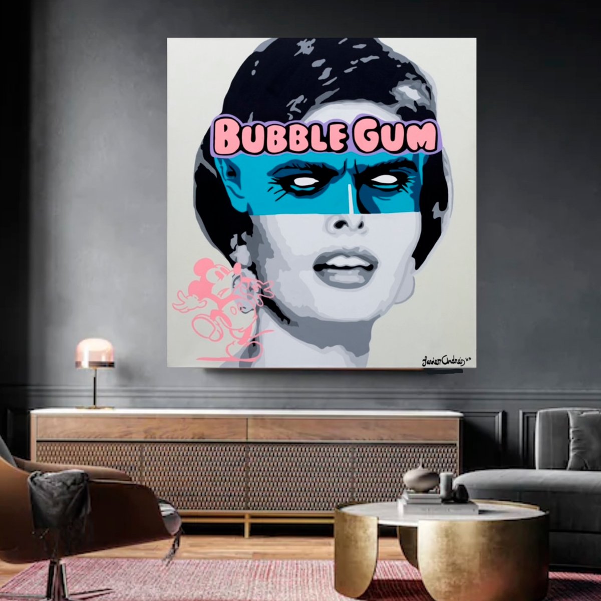 Bubble Gum, cuadro original
