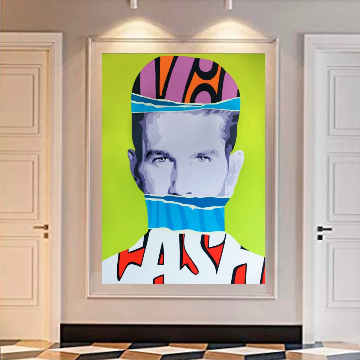 Ca$h Baby cuadro original