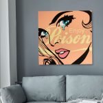 Enjoy Poison cuadro original