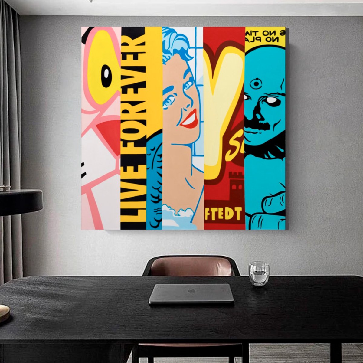 Live Forever cuadro original