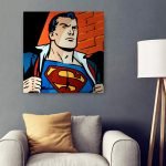 Superman 1984, original, por Javier Andrés