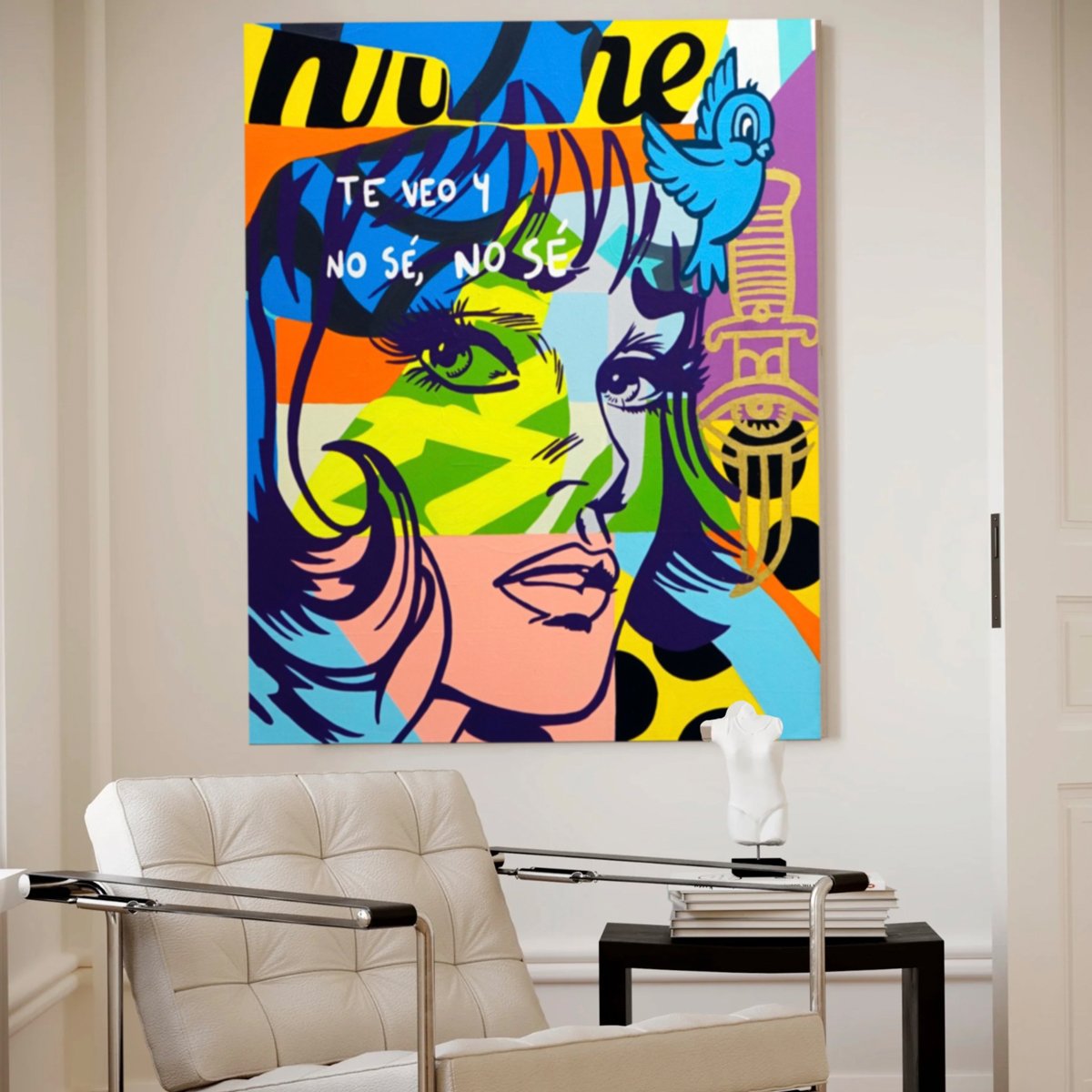 Te Veo y No Sé, No Sé por Javier Andrés Cuadro Original